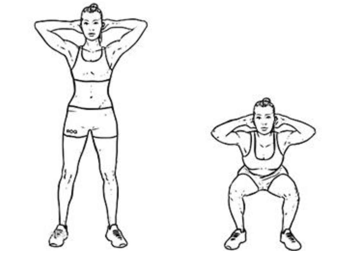 Приседания в темпе