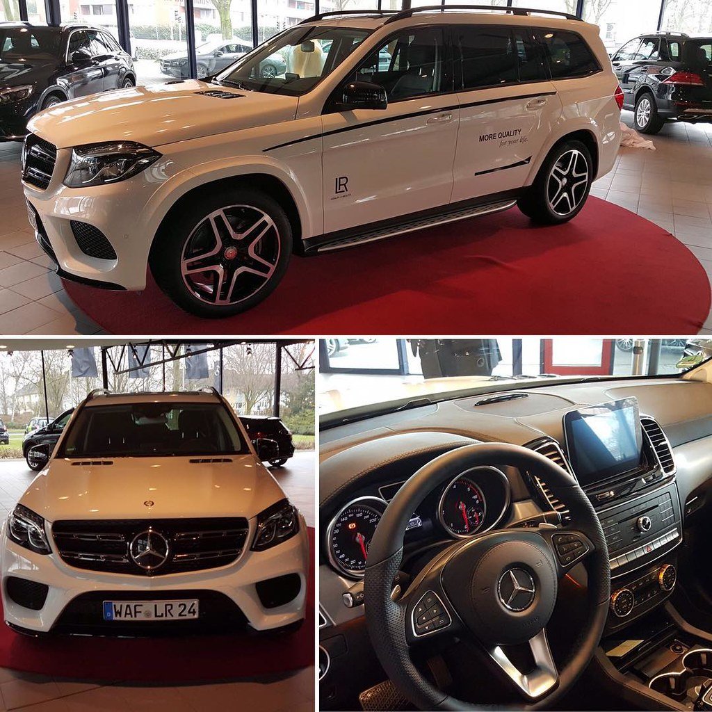 Mersedes GLS салон Делимобиль