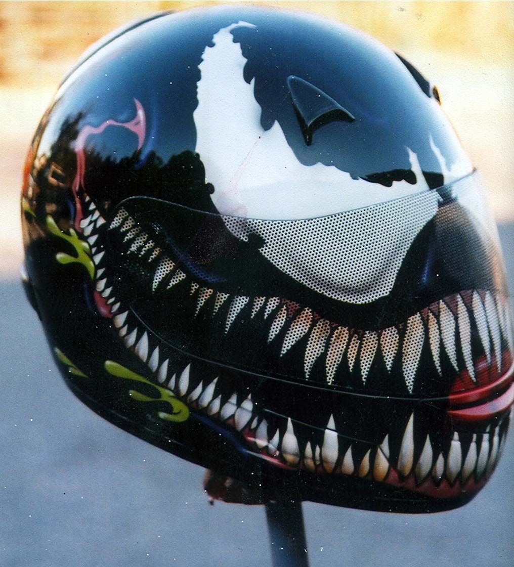 Мотоциклистский шлем Веном