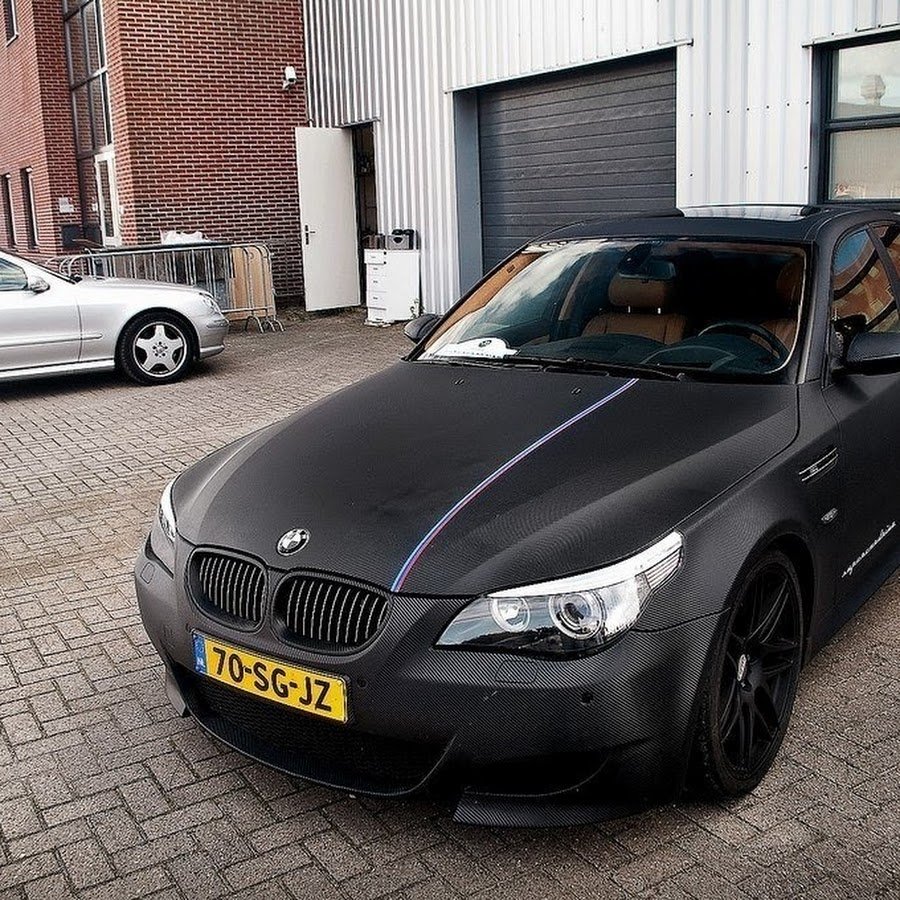 BMW e60 Matte Black