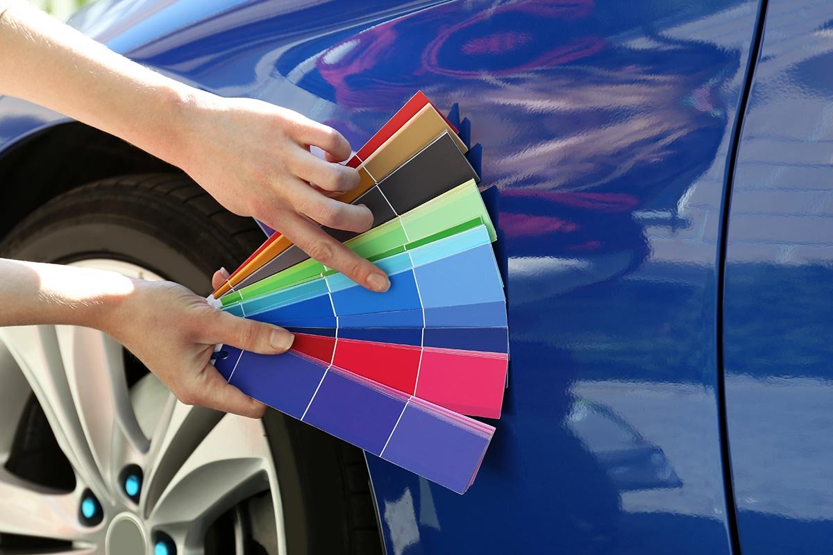 Выбор краски для автомобиля