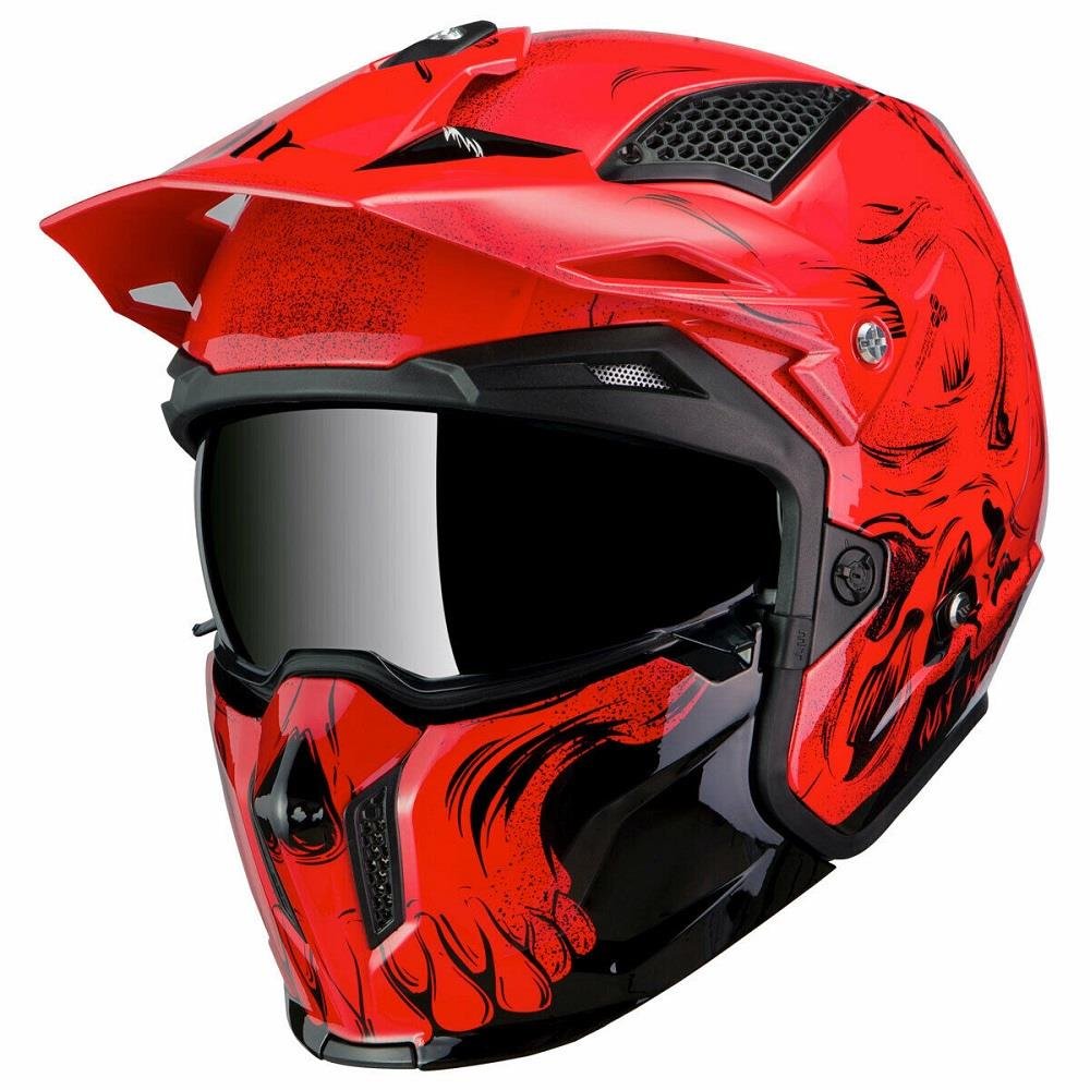 MT Helmets шлем Streetfighter Darkness