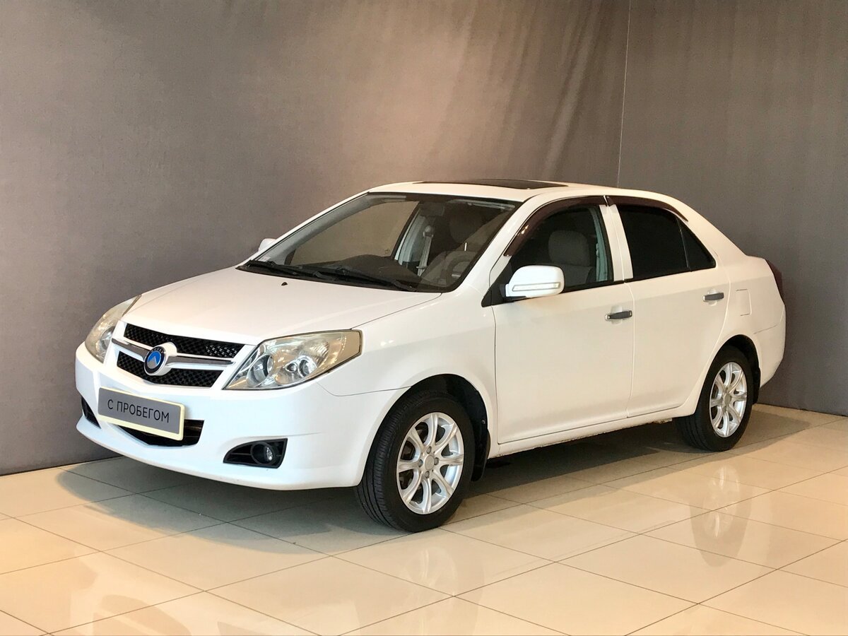 Geely MK 2013 белая