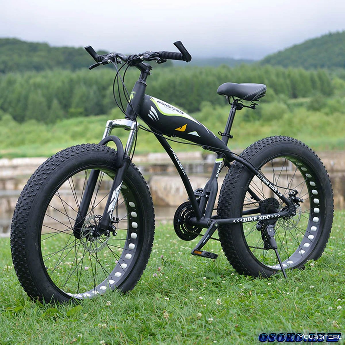 Велосипед-фэтбайк горный limit 26