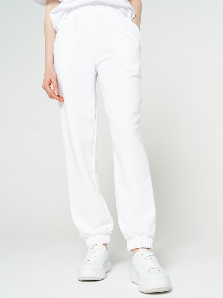 72001 Спортивные брюки белый твоё