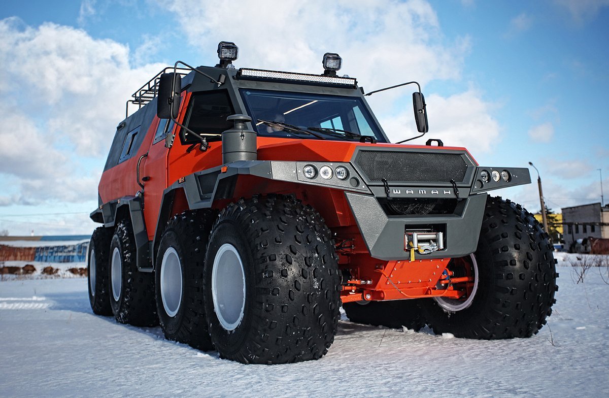 Вездеход АВТОРОС шаман 8x8