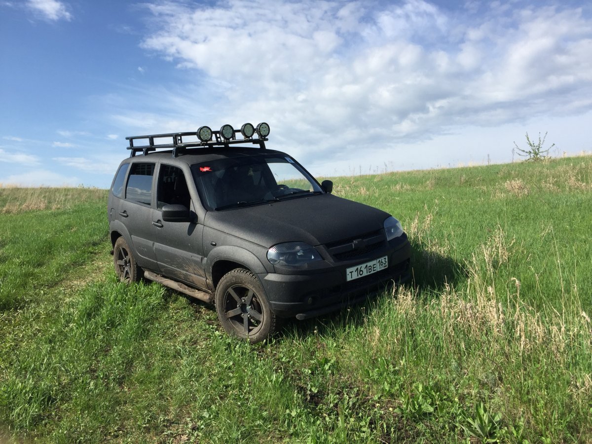 Нива Шевроле в рапторе