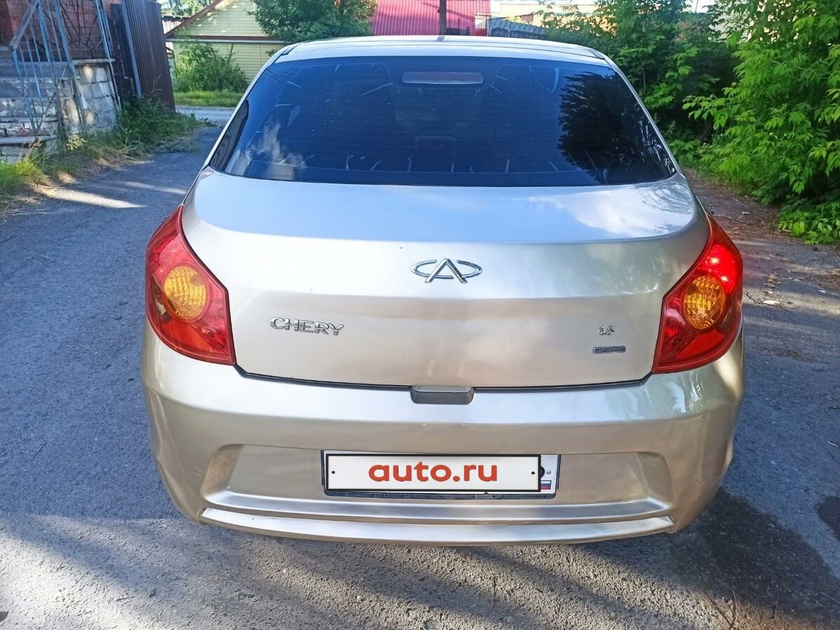 Спойлер на Chery Bonus a13