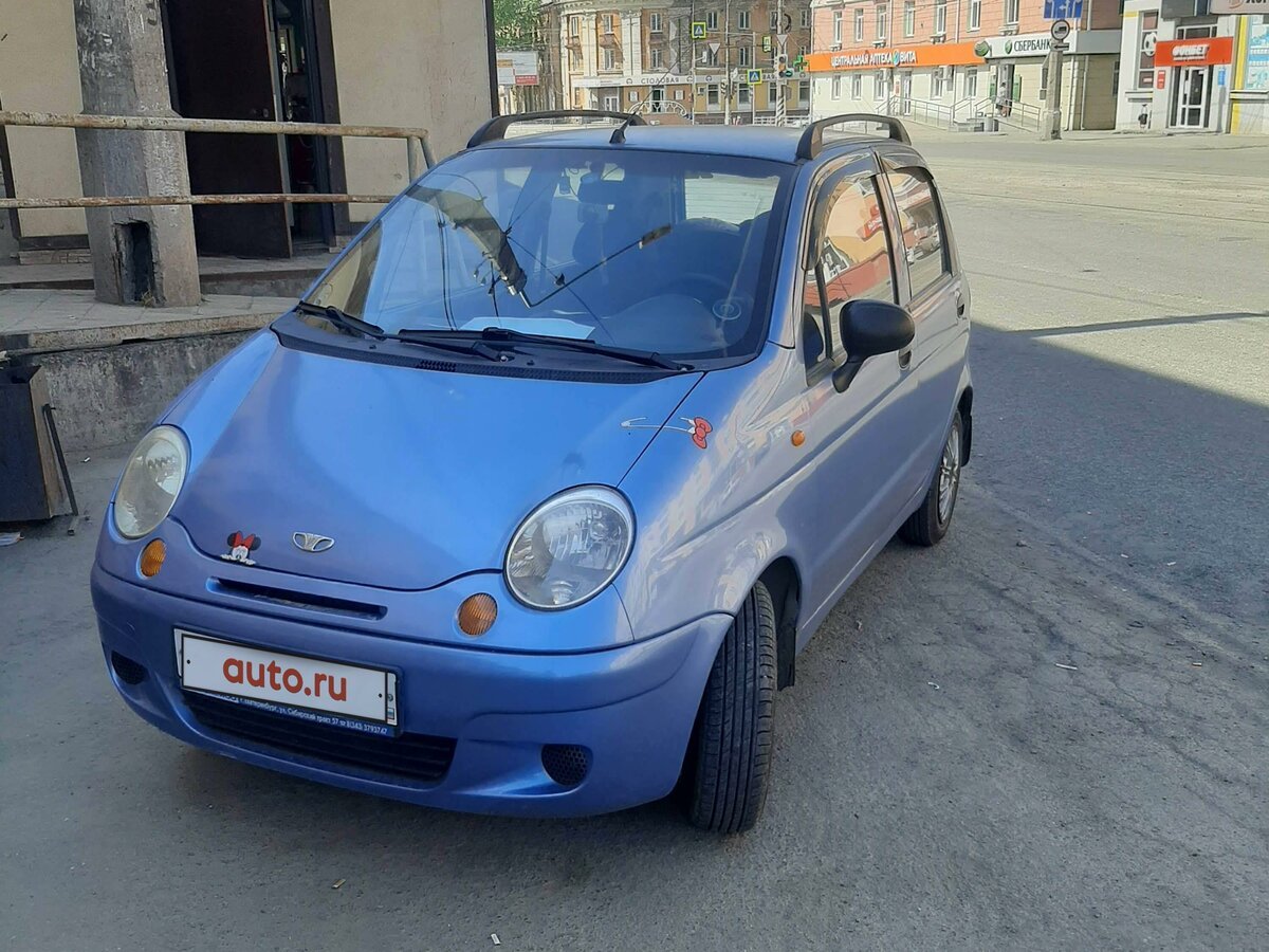 Daewoo Matiz 1 Рестайлинг