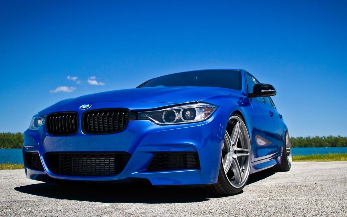 BMW f31 Blue
