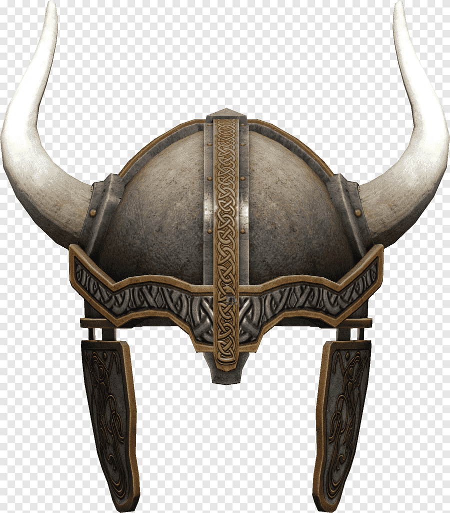 Шлем викинга сзади