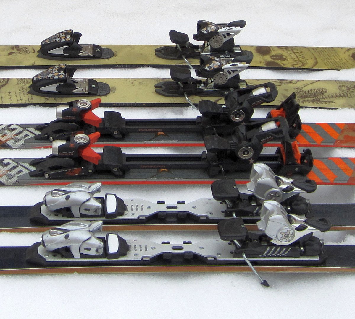 Salomon 500 крепления