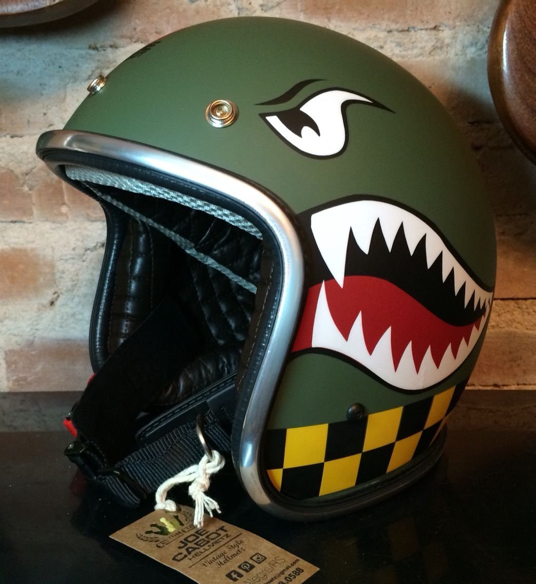 Декорации на мотоциклетный шлем