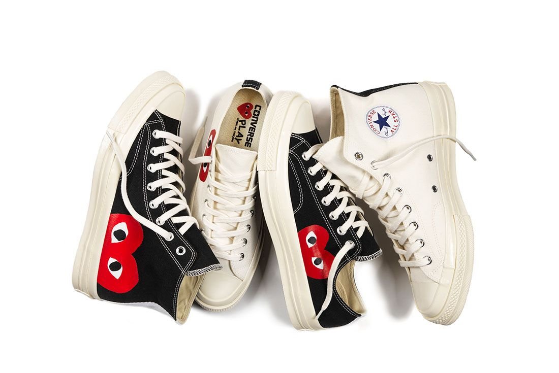 Коллаборация Converse Chuck Taylor 70's и comme des garcons