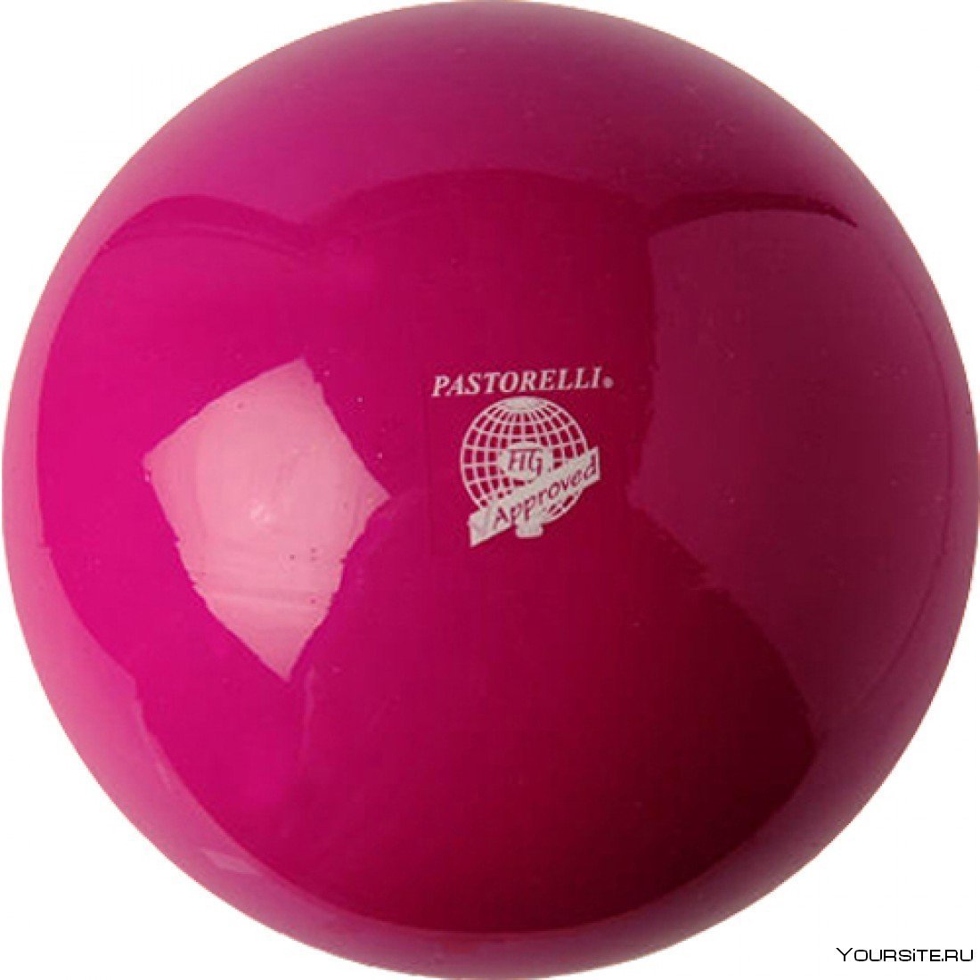 Мяч Pastorelli малиновый