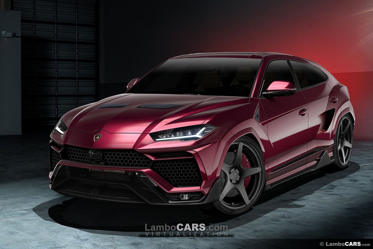 Lamborghini Urus черный 2022