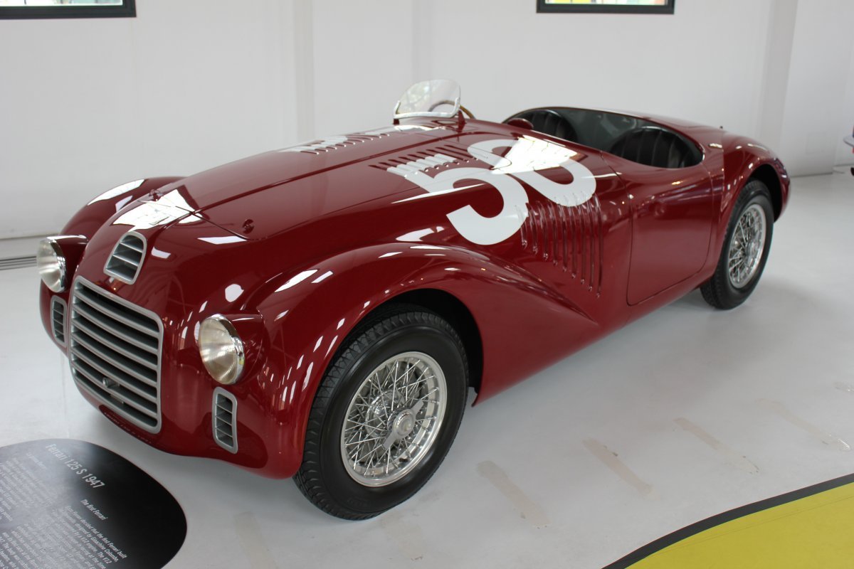 Ferrari 125 первая машина Энцо