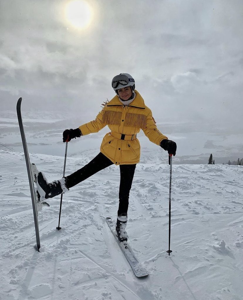 Одеться для катания на лыжах