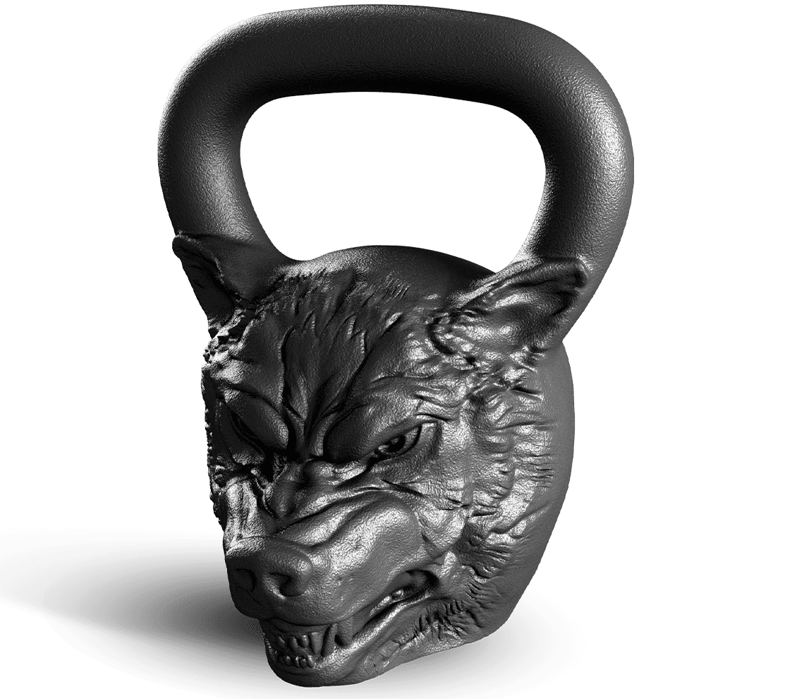 Гиря Iron head волк 16, 0 кг