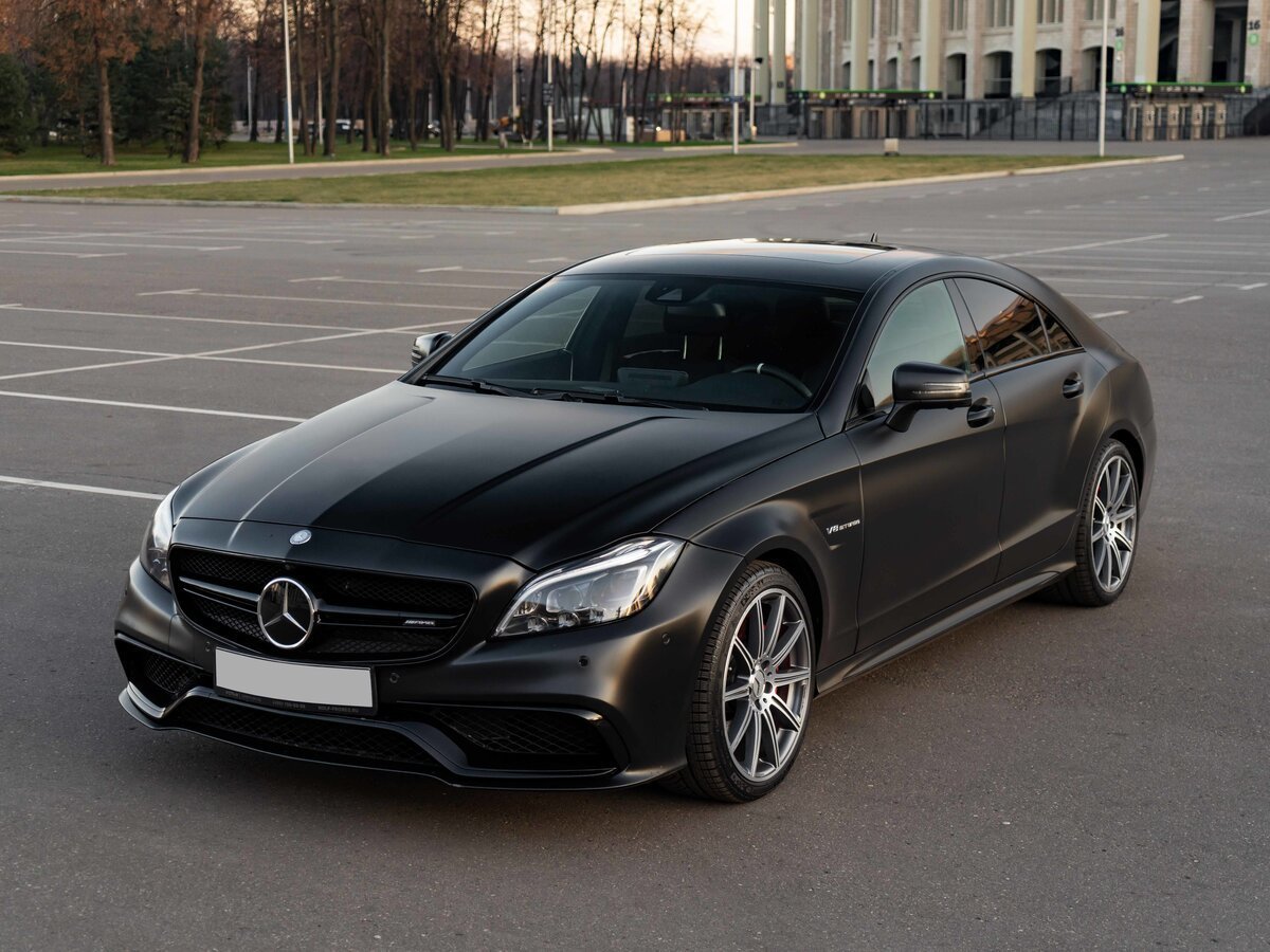 Mercedes Benz CLS 63 AMG черный