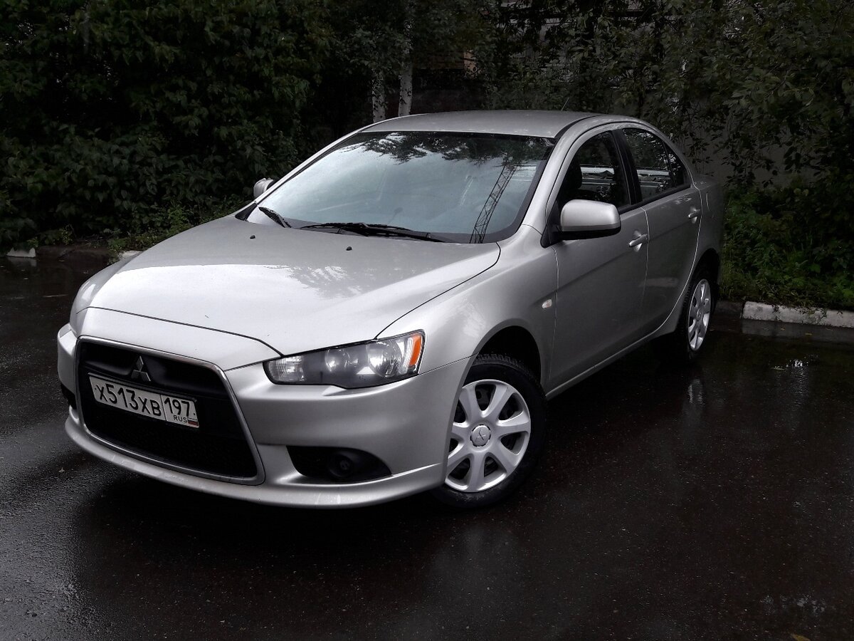 Mitsubishi Lancer 10 Рестайлинг цвет w37