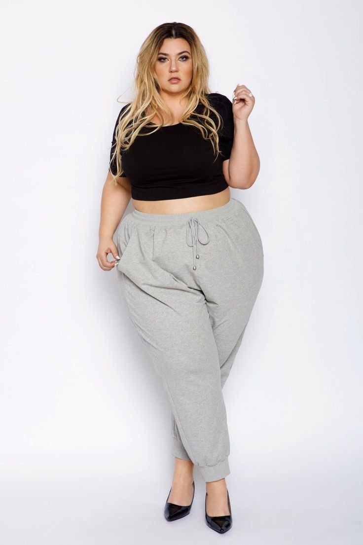 Plus Size girl outfit Pants