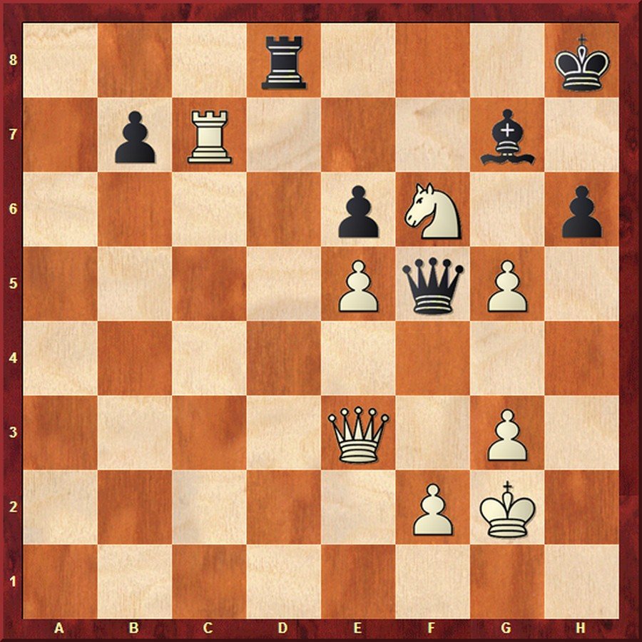 Шахматный Этюд мат в 2 хода