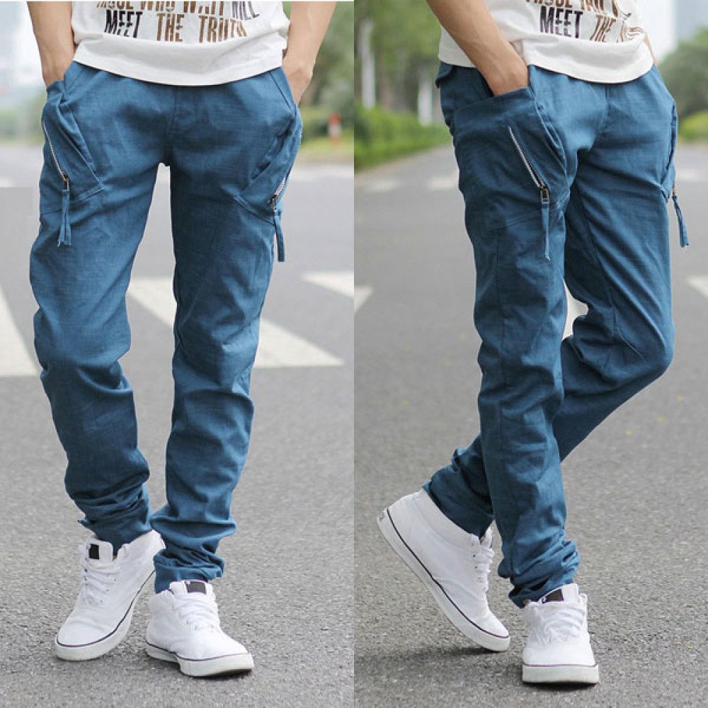 Джинсы с кедами мужские