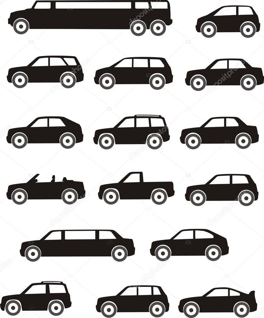 Кузов автомобиля вектор