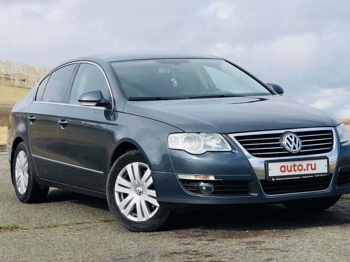 Volkswagen Passat b6 2009 серый