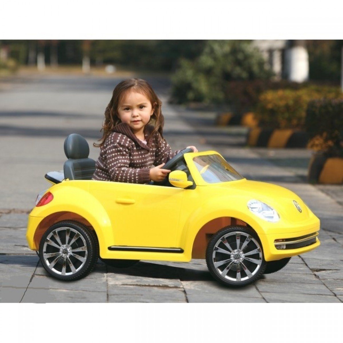 Электромобиль детский Geoby Volkswagen Beetle