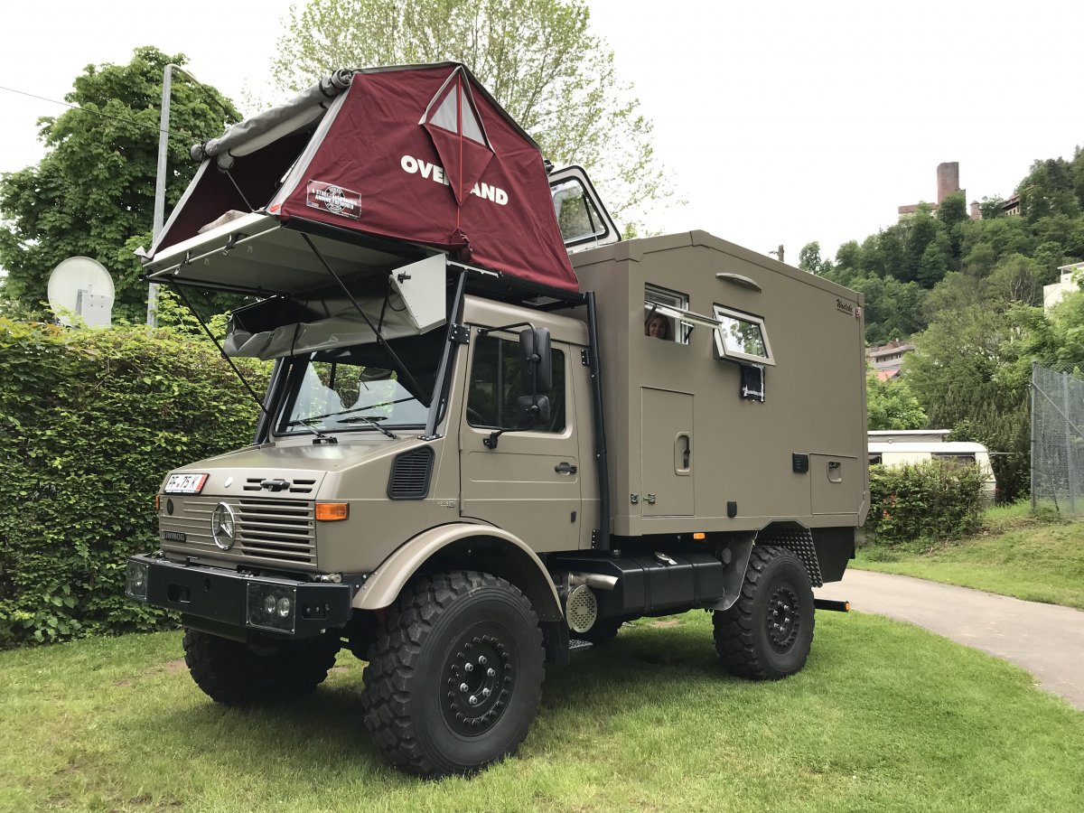 Mercedes Benz Unimog Camper