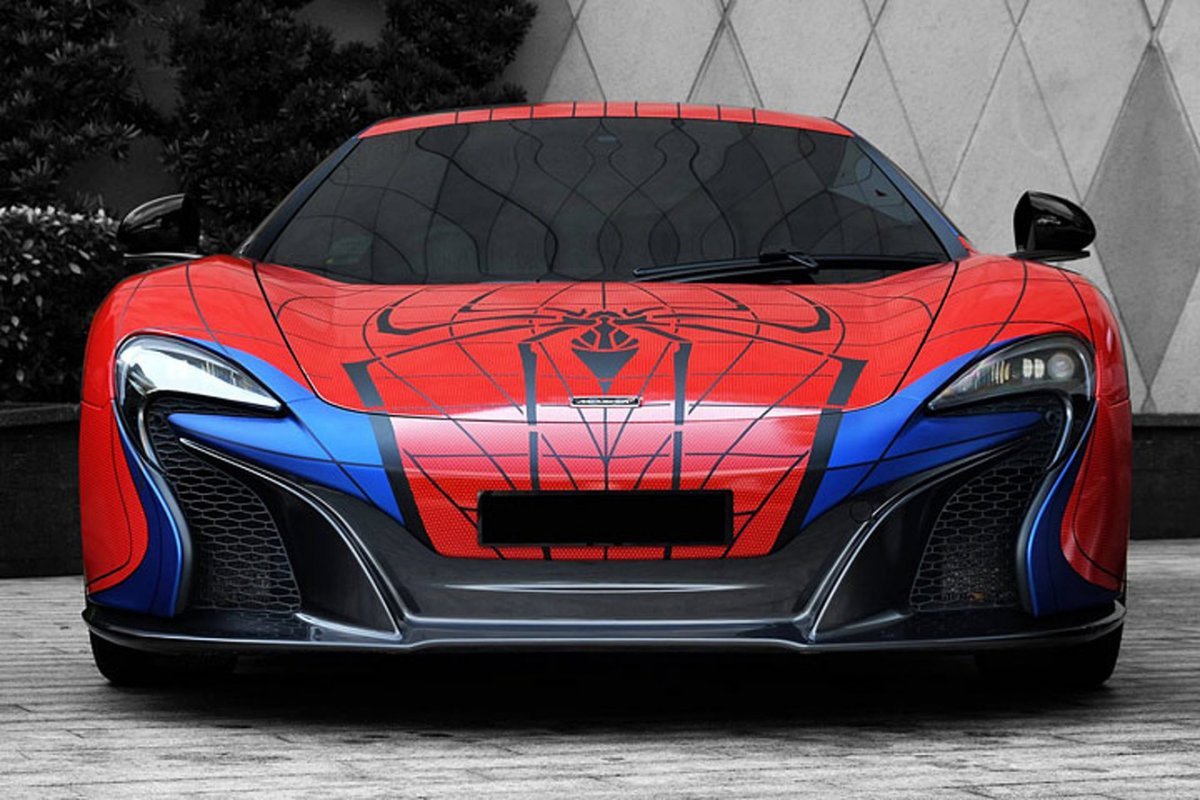 MCLAREN 650s Spider Wrap