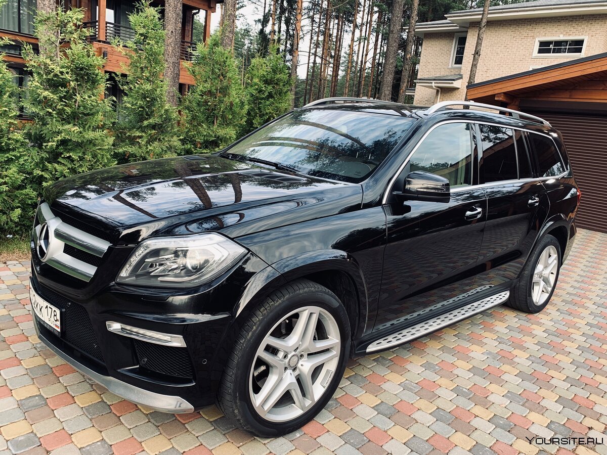 Мерседес gl 350 черный
