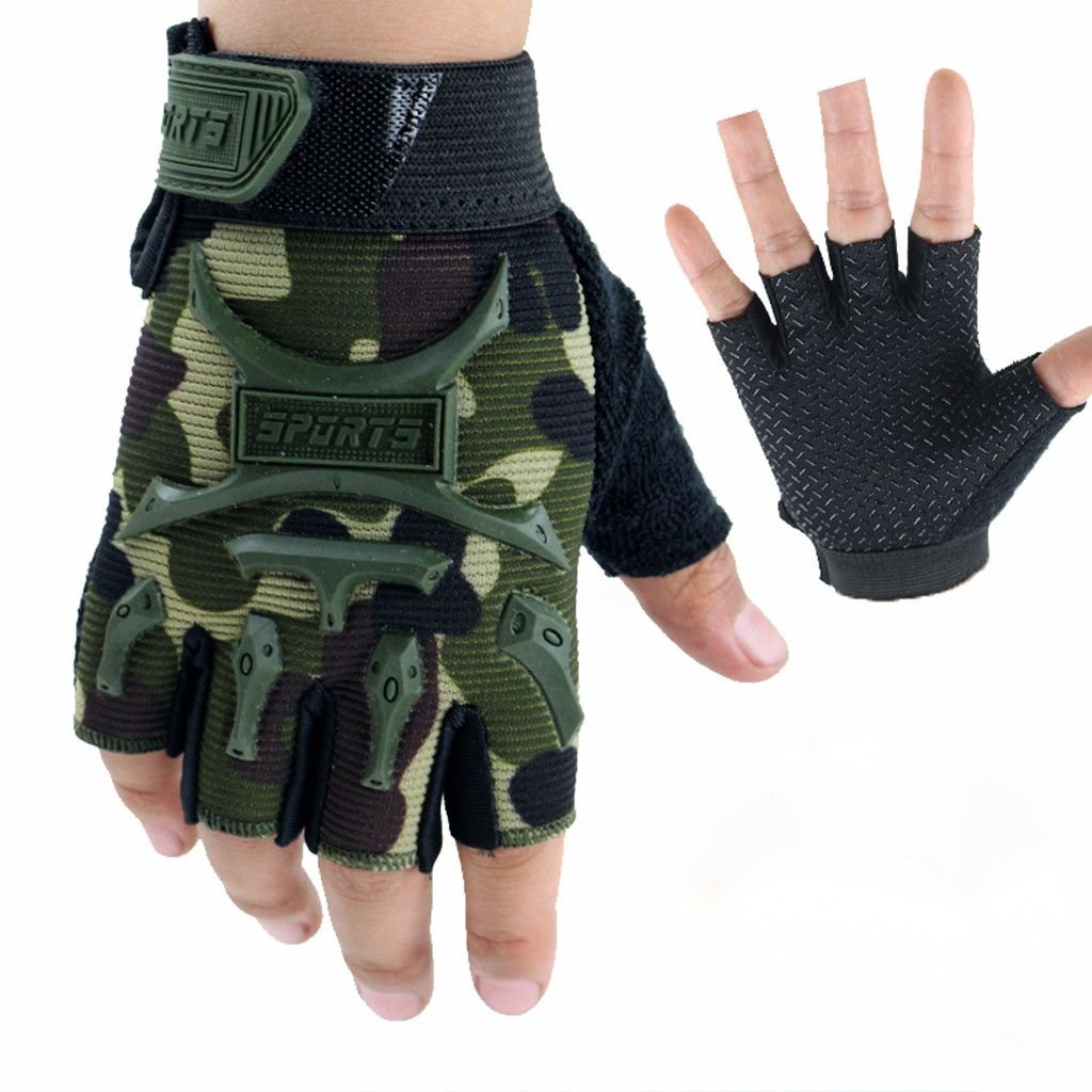 Tactical Fingerless Gloves