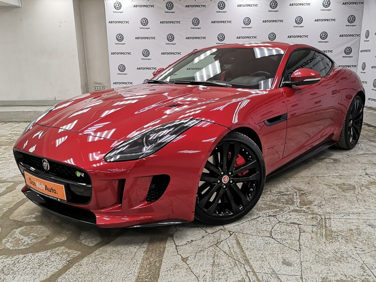 Ягуар красный f-Type Ягуар