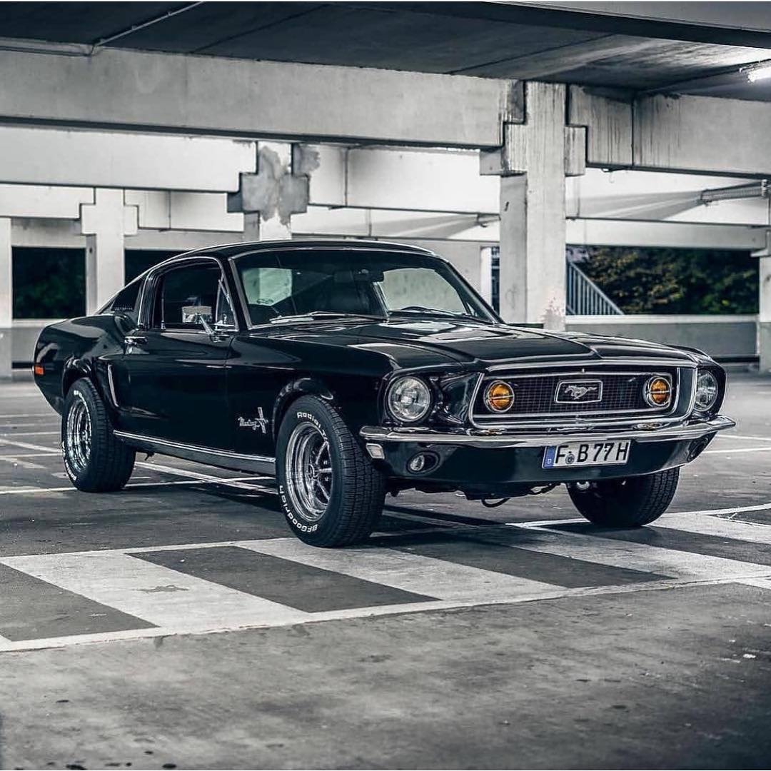 Форд Мустанг 1967 Shelby черный