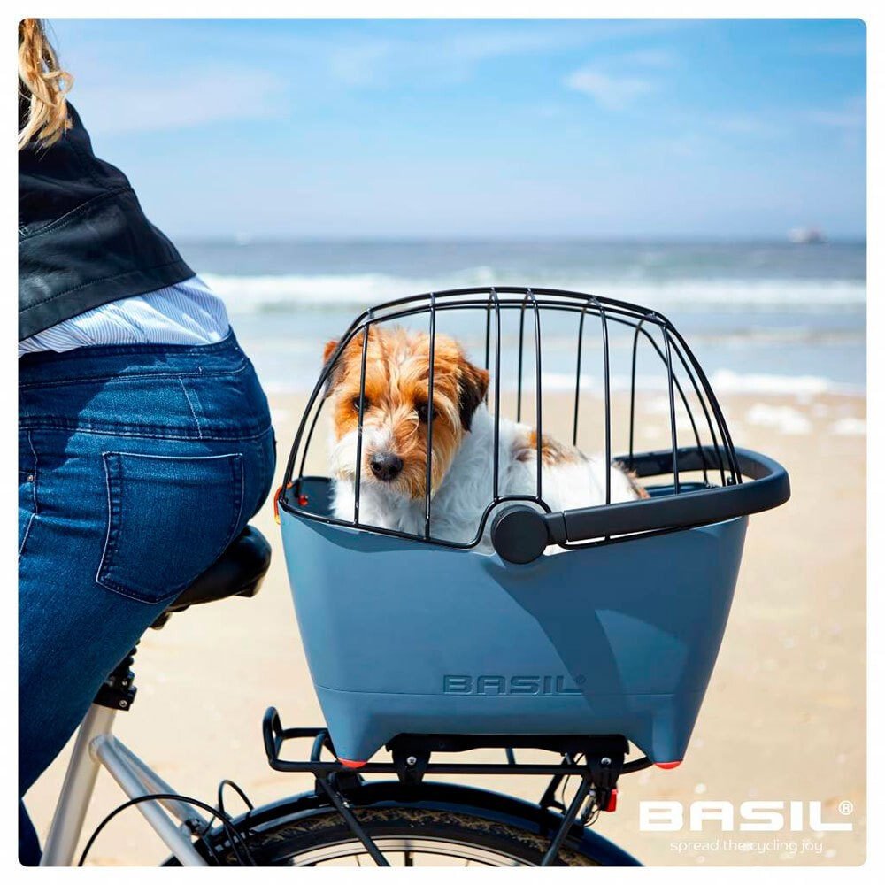 Велокорзина для собак Basil Dog Basket Rear