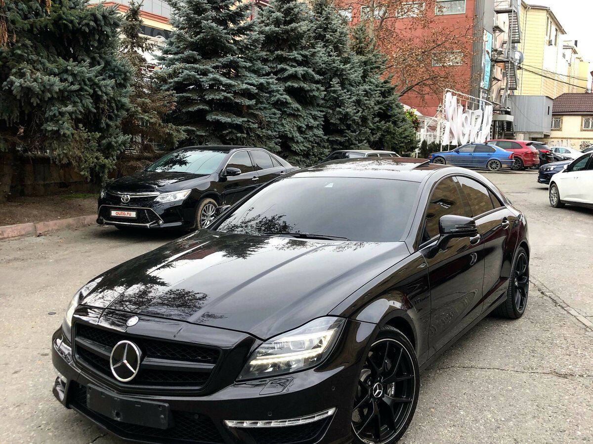 Mercedes Benz CLS 63 AMG черный