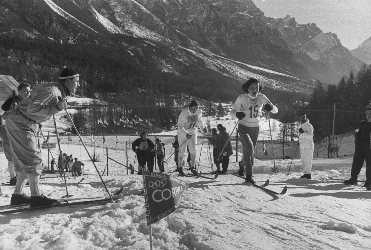 Любовь Козырева лыжница олимпиада 1956