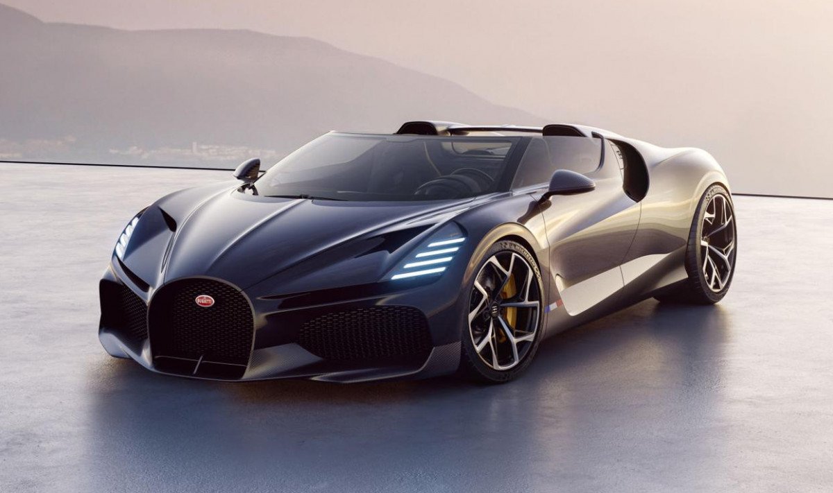 Bugatti w16 Mistral
