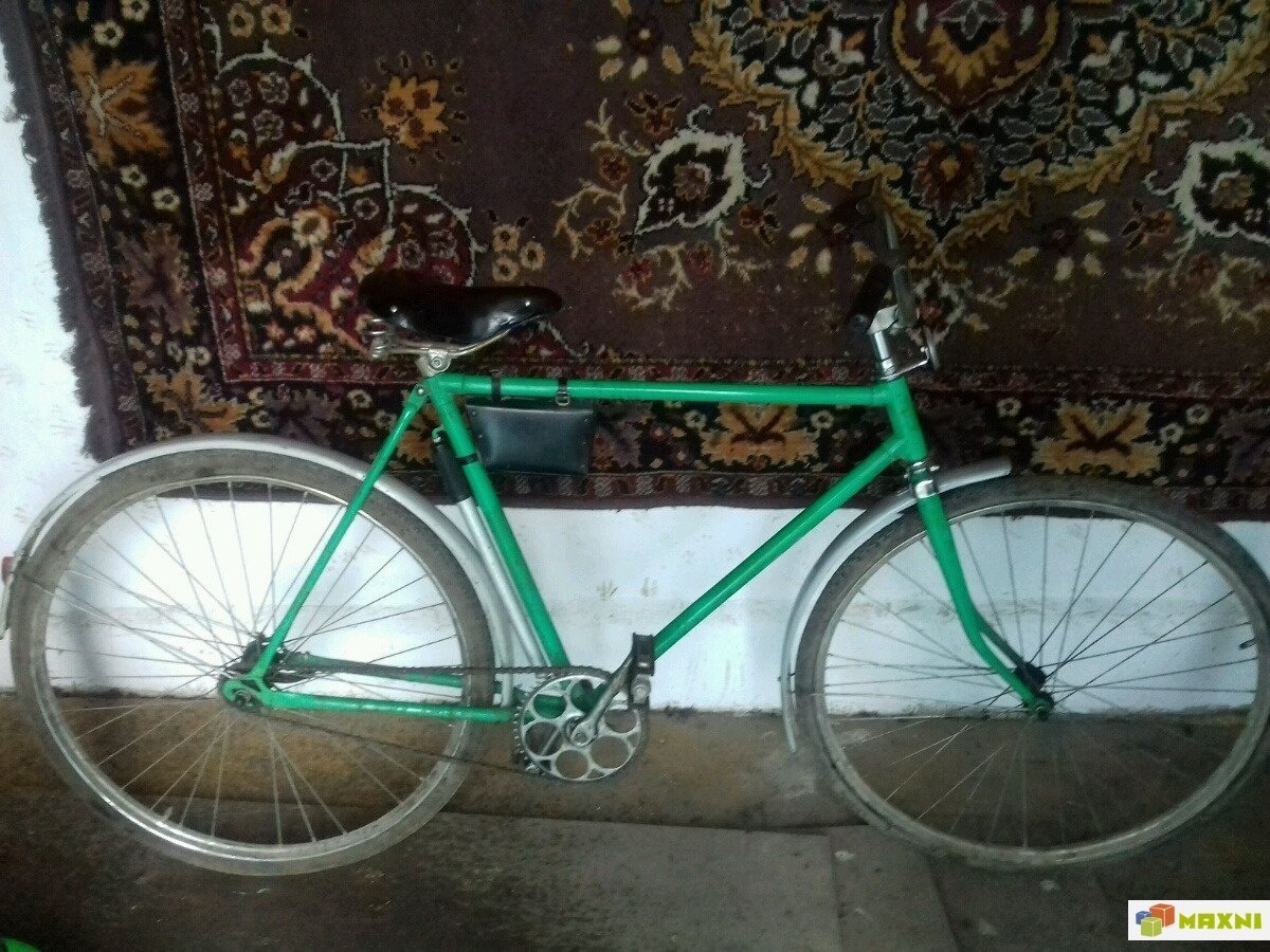 Велосипед Урал зеленый