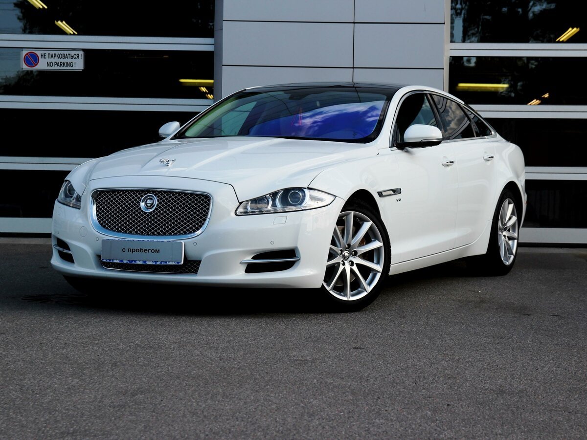 Ягуар XJ 351 белый