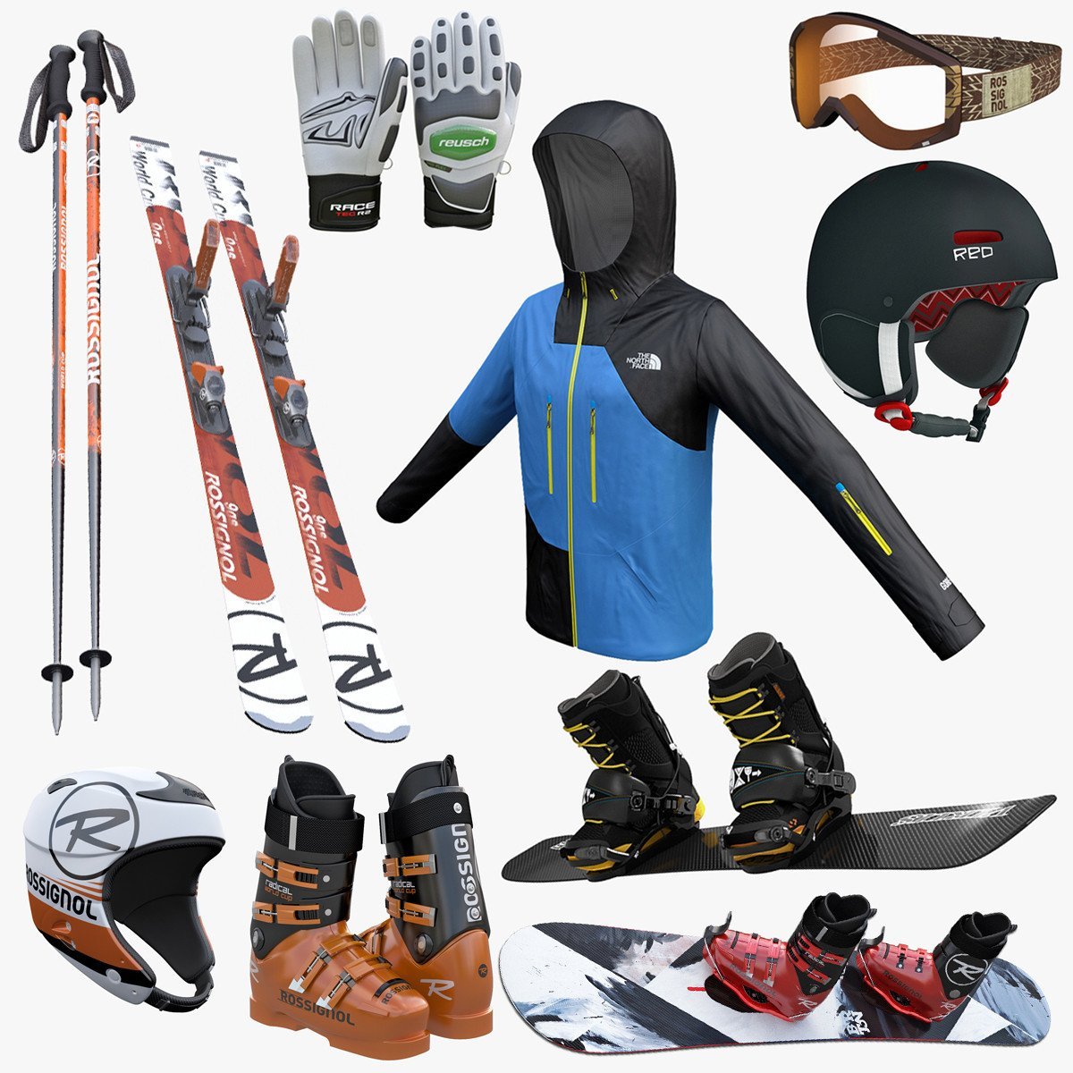 Экипировка для беговых лыж