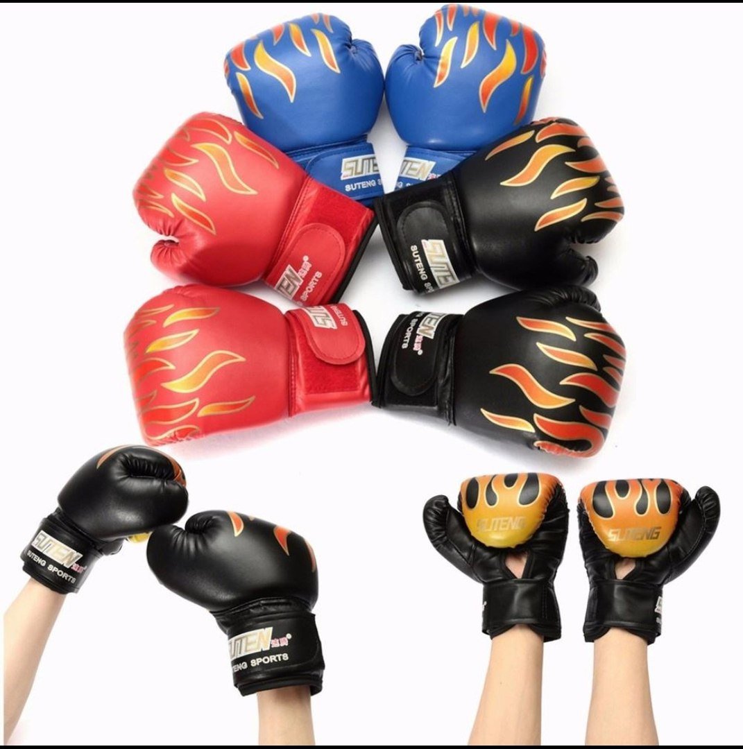 Перчатки боксерские детские thaiboxing