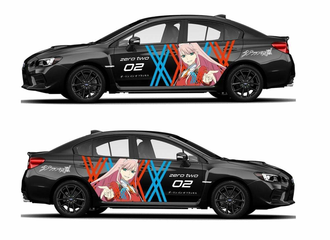 Zero two винил на машине