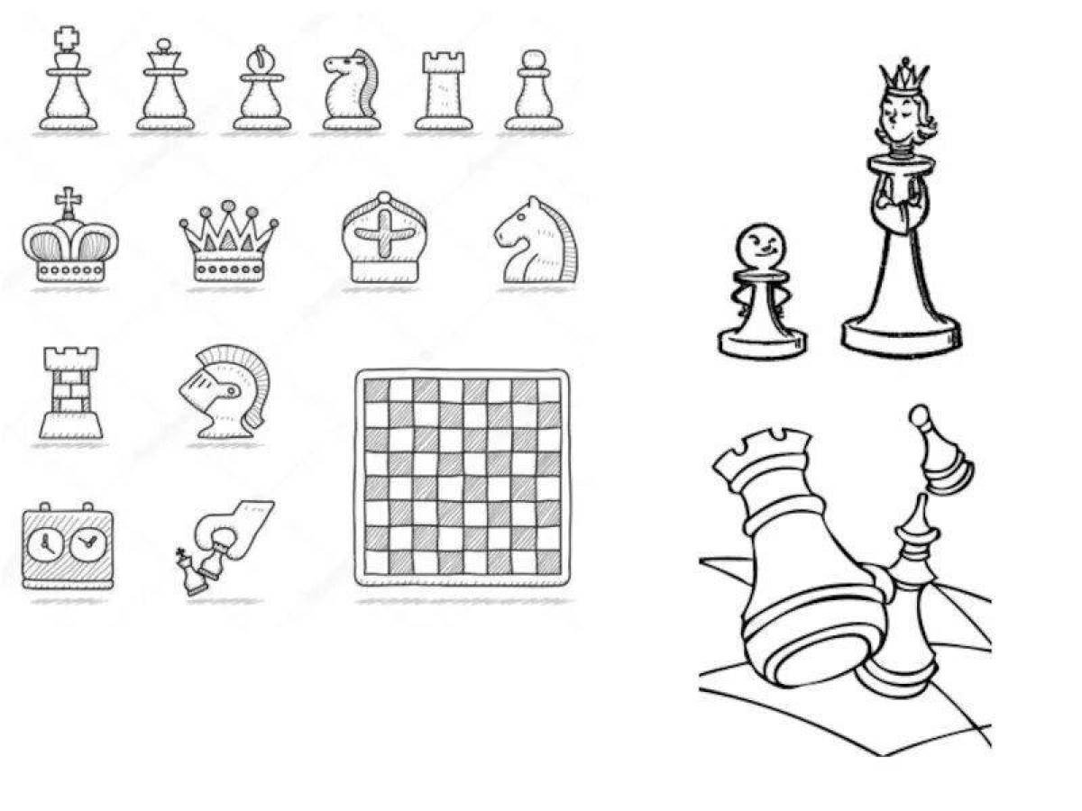 Задания по шахматам для дошкольников