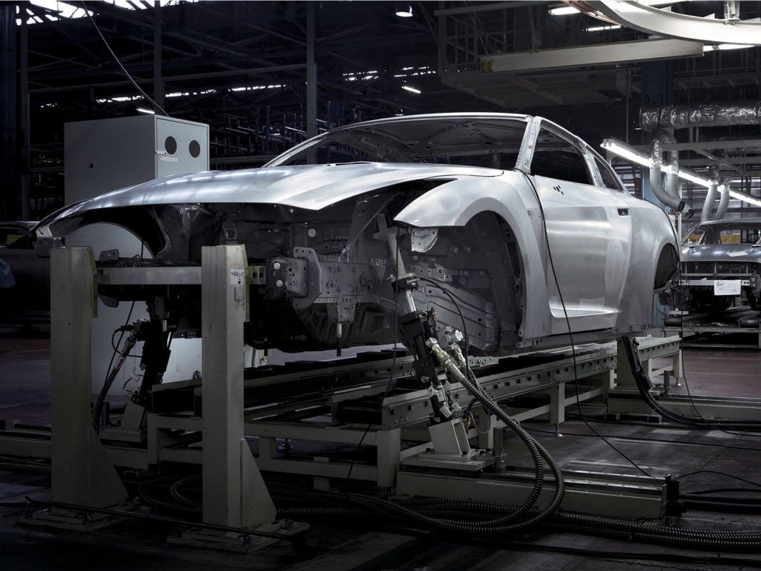 Nissan GTR r35 каркас кузова