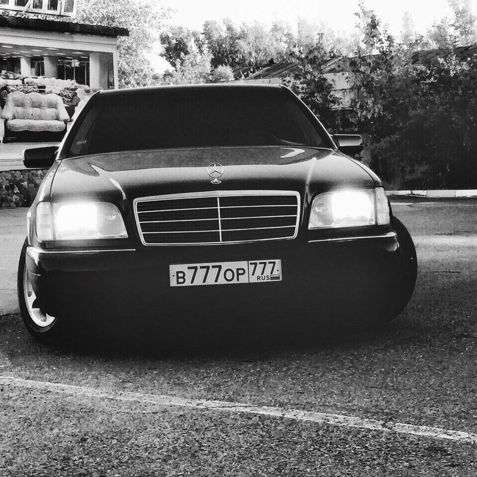 Mercedes Benz w140 s600 Бандитский