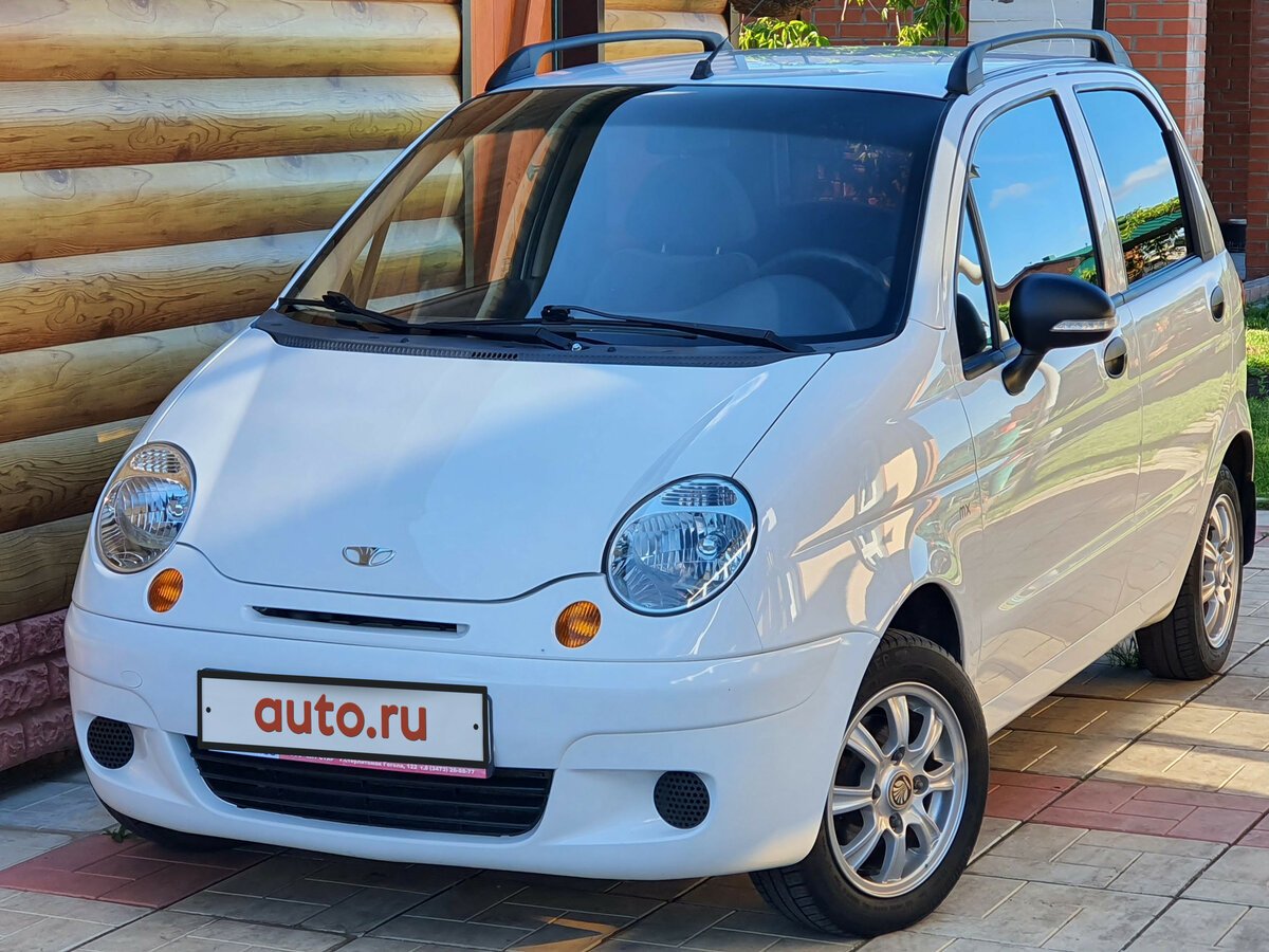 Daewoo Matiz белый